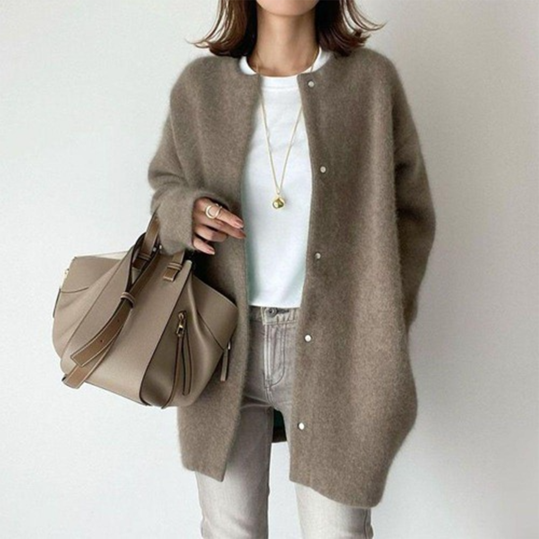 Susanna long sleeve button knit cardigan – image 4