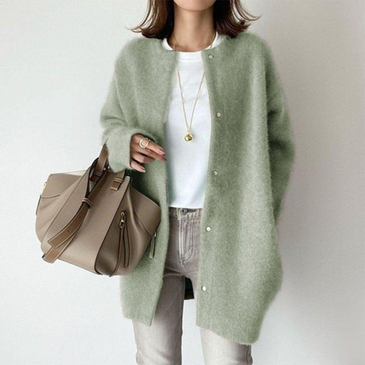 Susanna long sleeve button knit cardigan – image 5