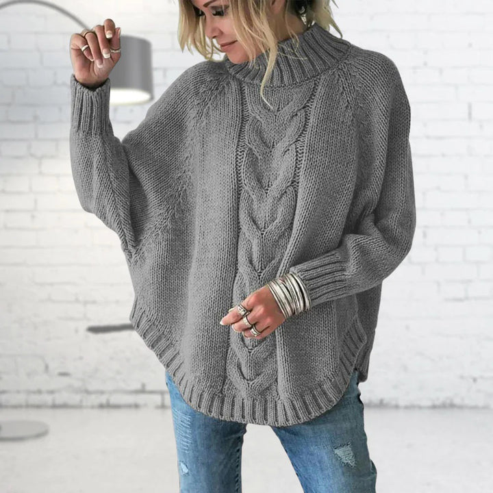 Elena long chunky knit sweater – image 4
