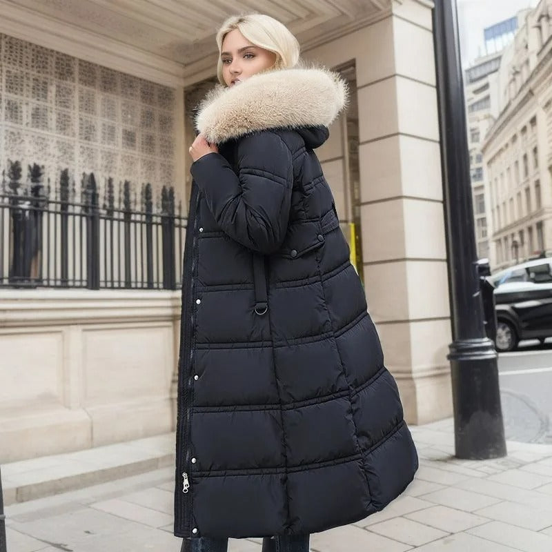 Antonia faux fur collar winter coat – image 12
