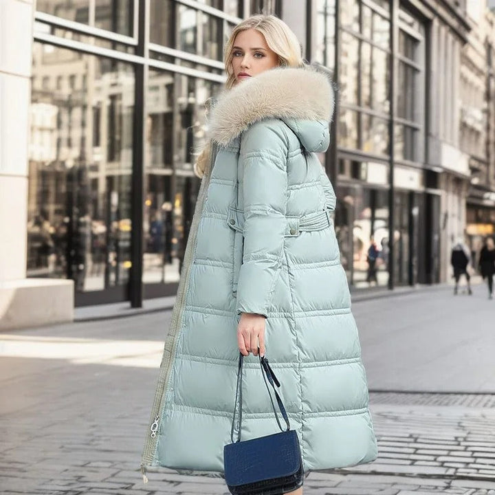 Antonia faux fur collar winter coat – image 13