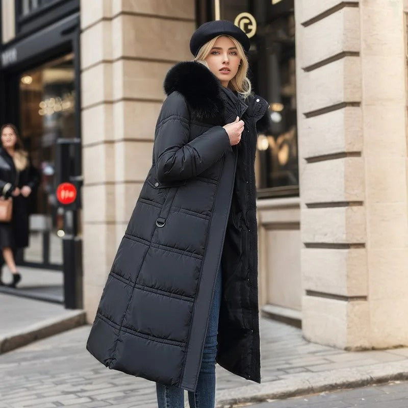Antonia faux fur collar winter coat – image 15