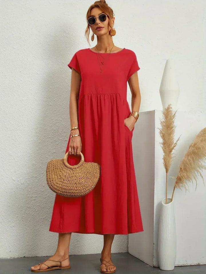 Delaney pleated midi dress – image 27