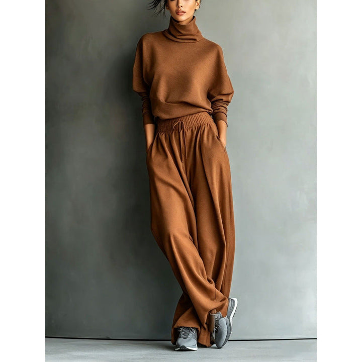 Miranda roll neck sweater and wide leg pants set – image 8