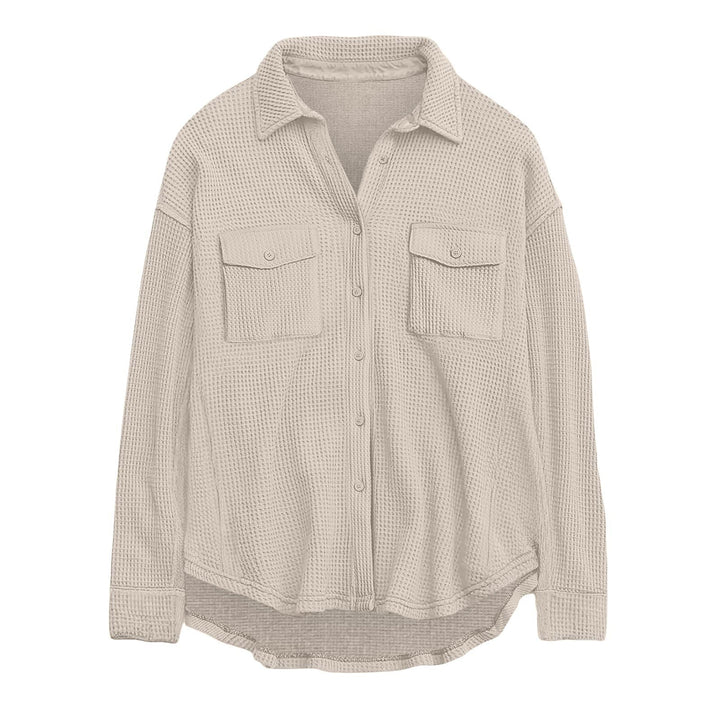 Parker oversized waffle knit shacket – image 4