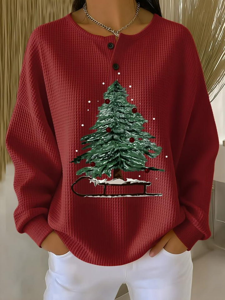 Everly waffle knit sweater – image 19