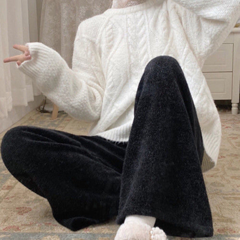 Daria turtleneck knit and wide leg lounge set – image 3