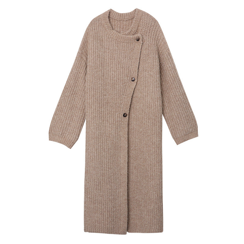 Ilana long textured pattern knit coat – image 3