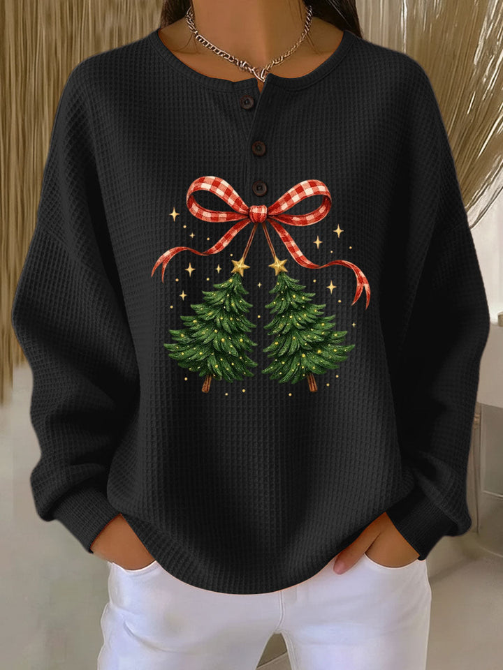 Everly waffle knit sweater – image 21