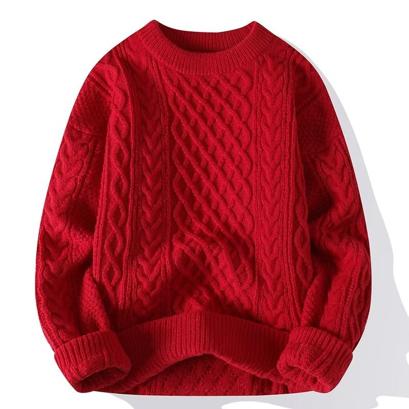 Mirabel cable knit crew neck sweater – image 5
