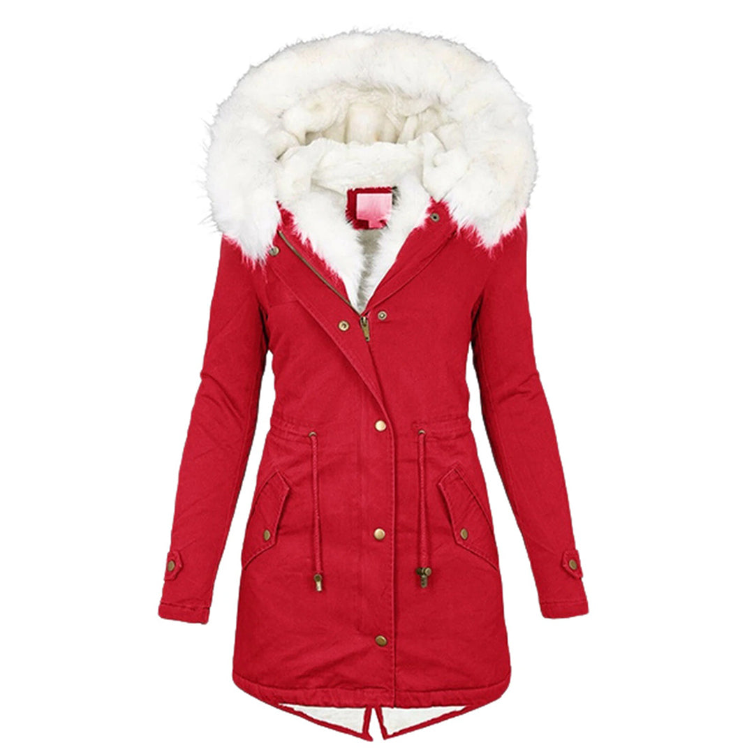 Sylvie fleece lined hooded winter jacket