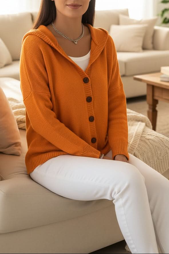 Sutton hooded button front cardigan – image 11