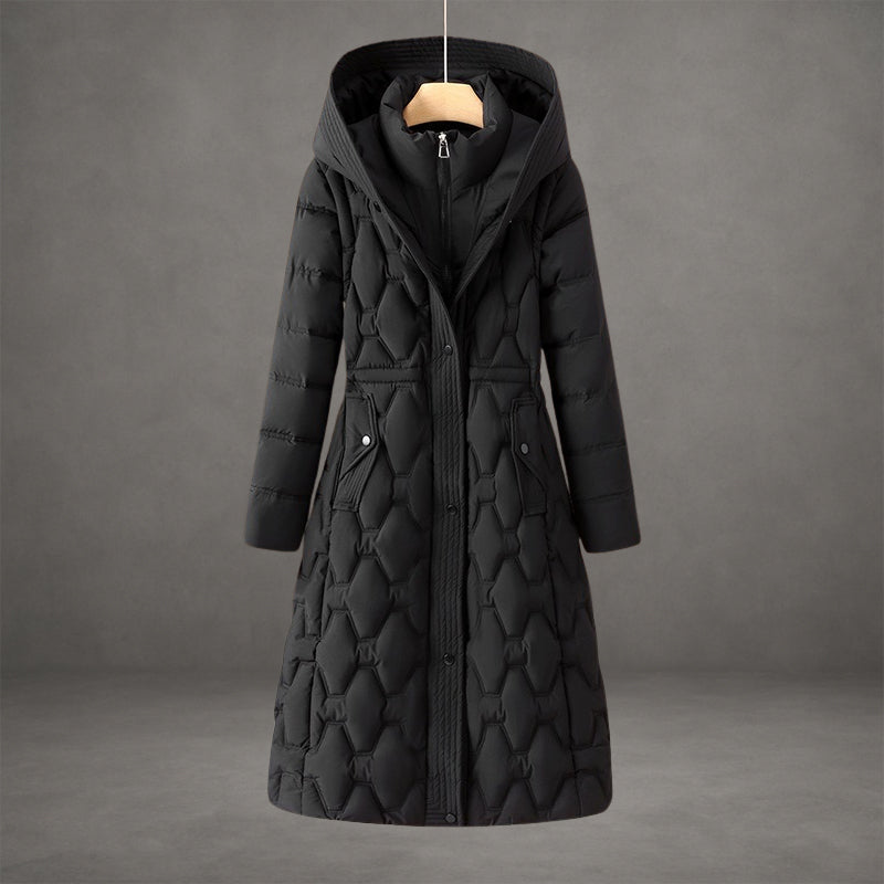 Hannah longline hooded down coat – image 4