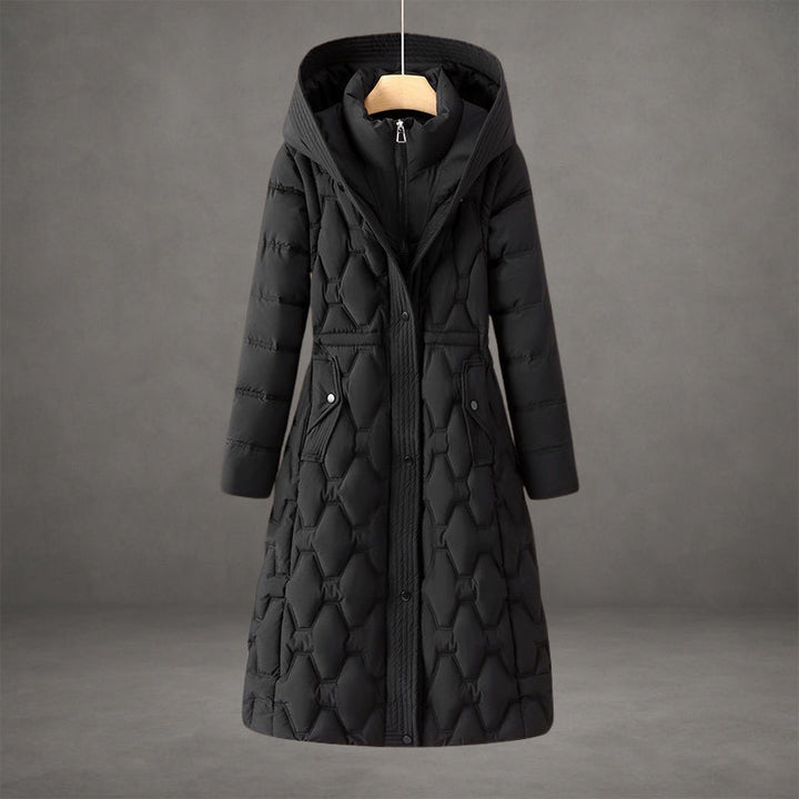Hannah longline hooded down coat – image 4