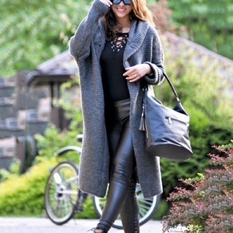 Orla hooded cardigan sweater – image 4