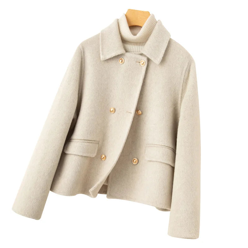 Giselle short double breasted coat – image 5