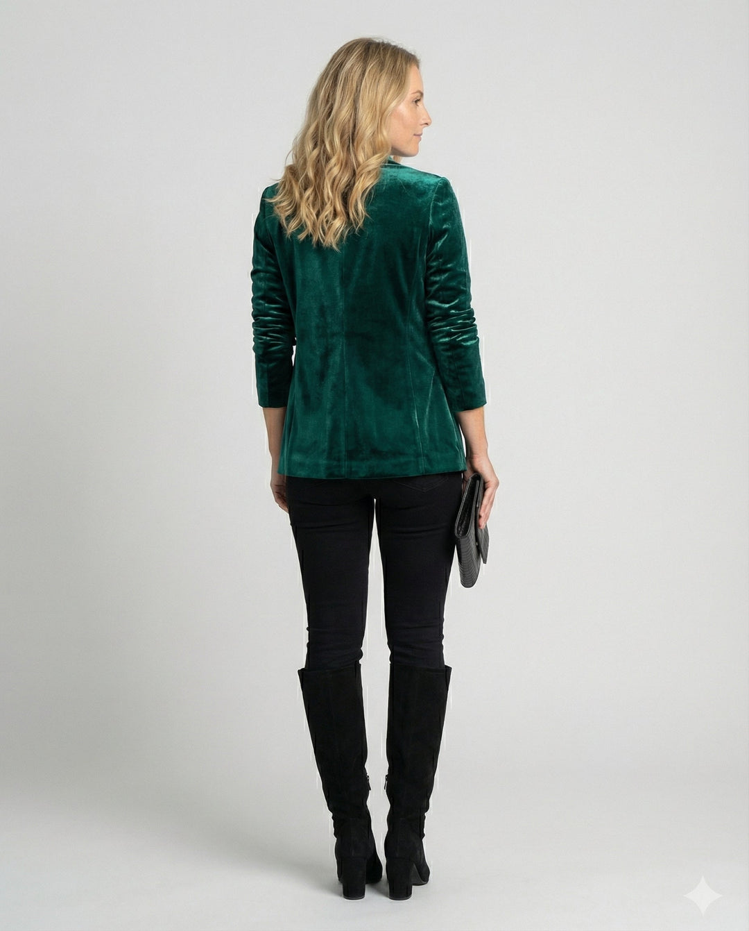 Dalia velvet blazer jacket – image 4
