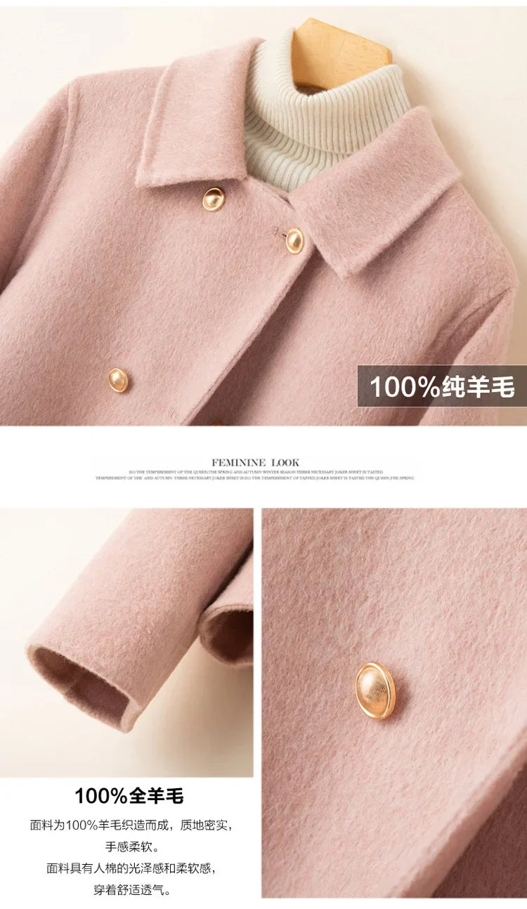 Giselle short double breasted coat – image 6