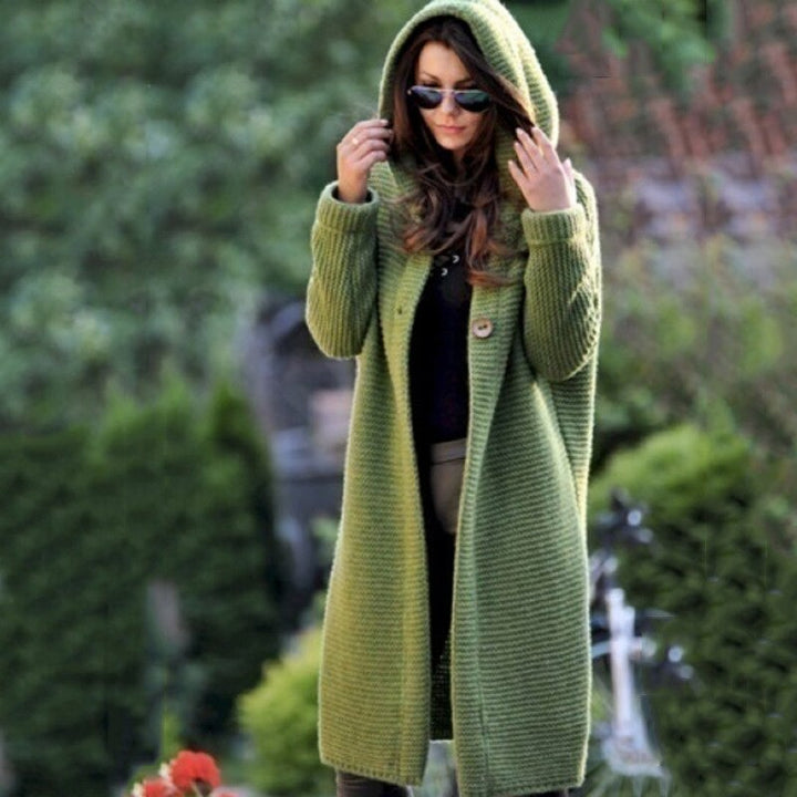 Orla hooded cardigan sweater – image 3