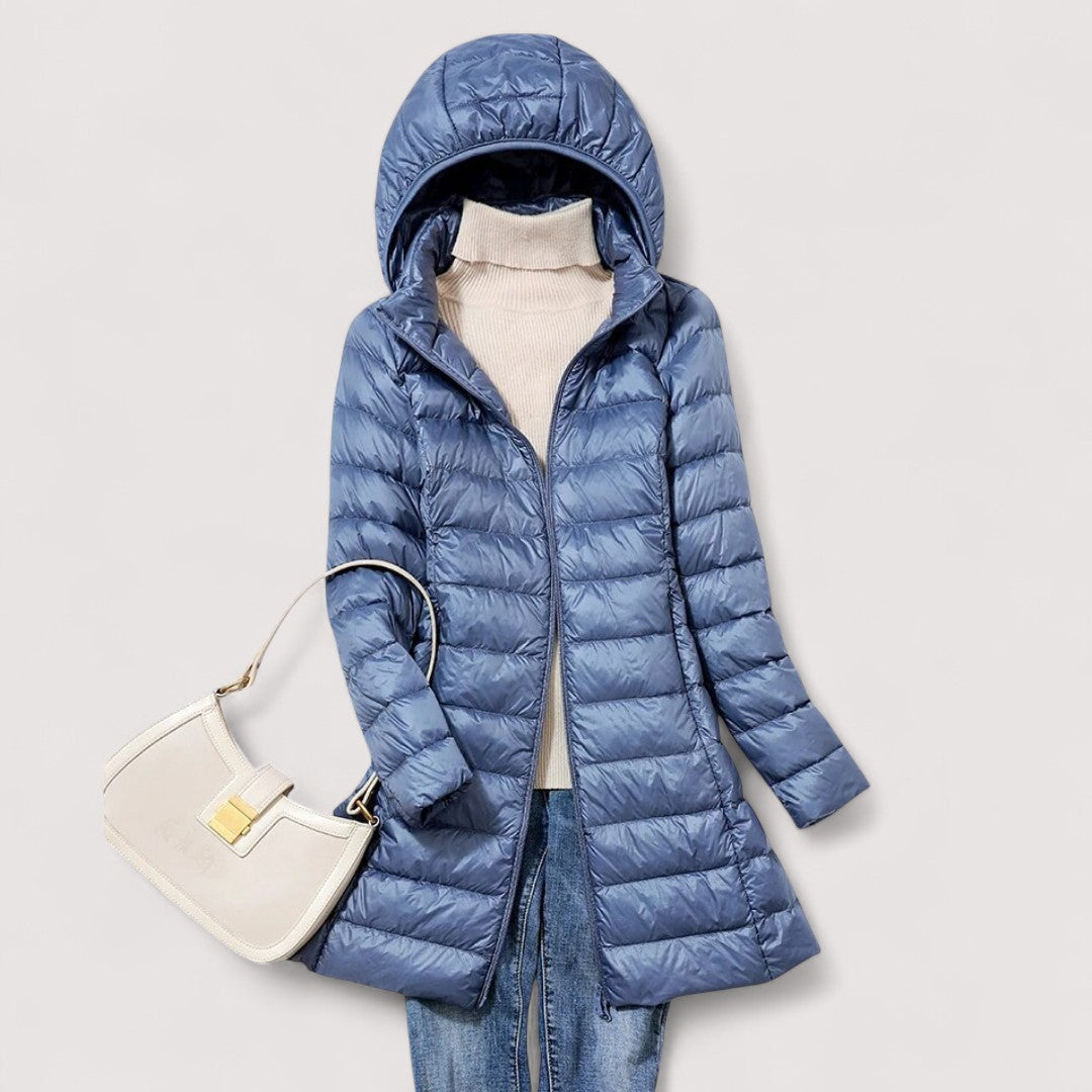 Reese hooded quilted rain jacket – image 4