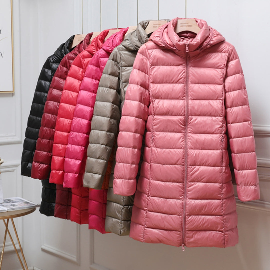 Reese hooded quilted rain jacket – image 5