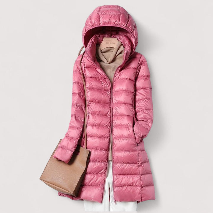 Reese hooded quilted rain jacket – image 3