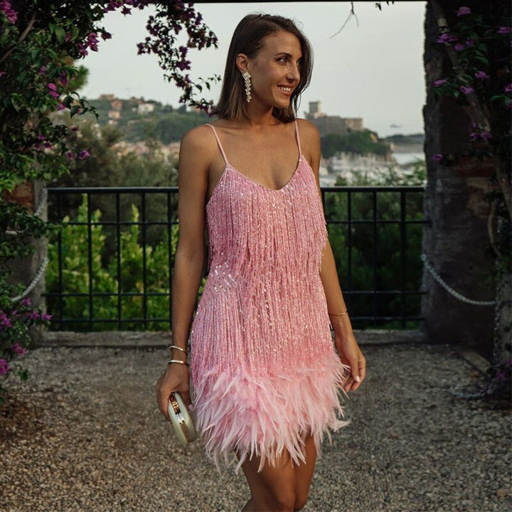 Katharine sequin cocktail dress – image 9