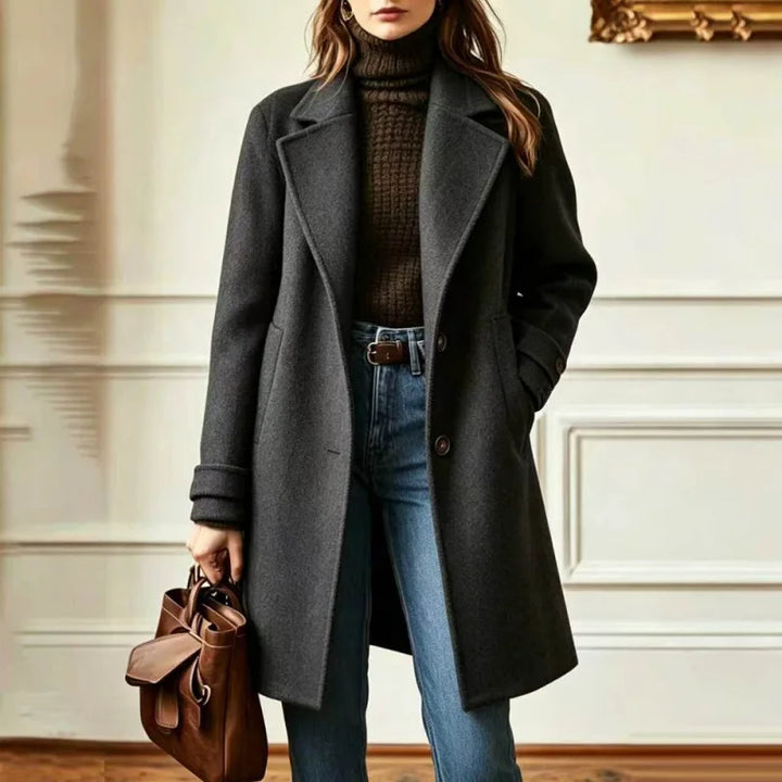 Rachel retro wool blend trench coat – image 6