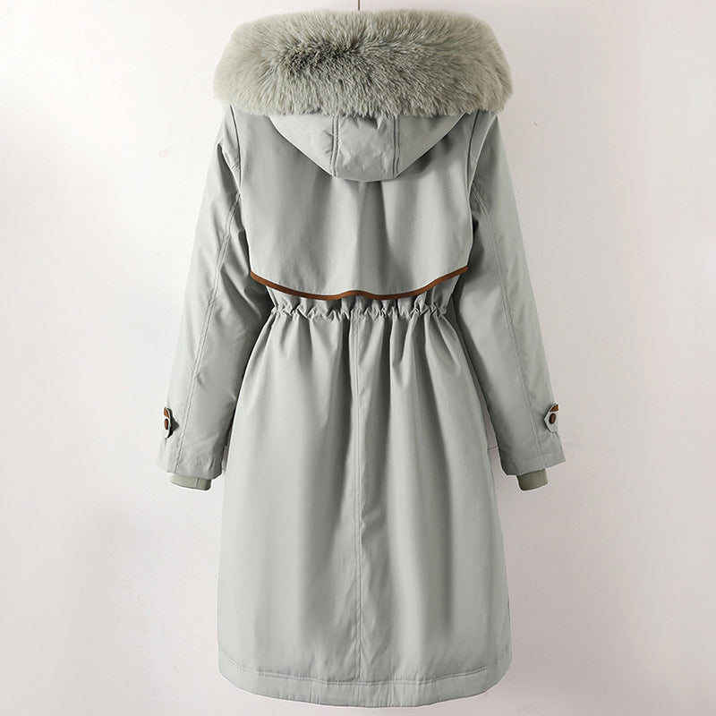 Ophelia long faux fur coat – image 5