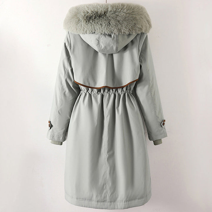 Ophelia long faux fur coat – image 5