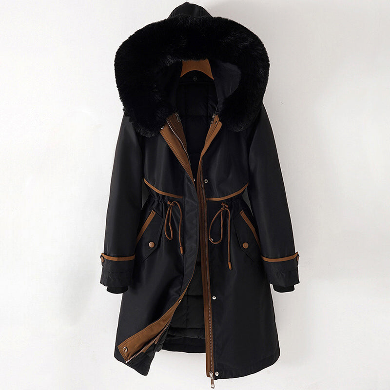 Ophelia long faux fur coat – image 3