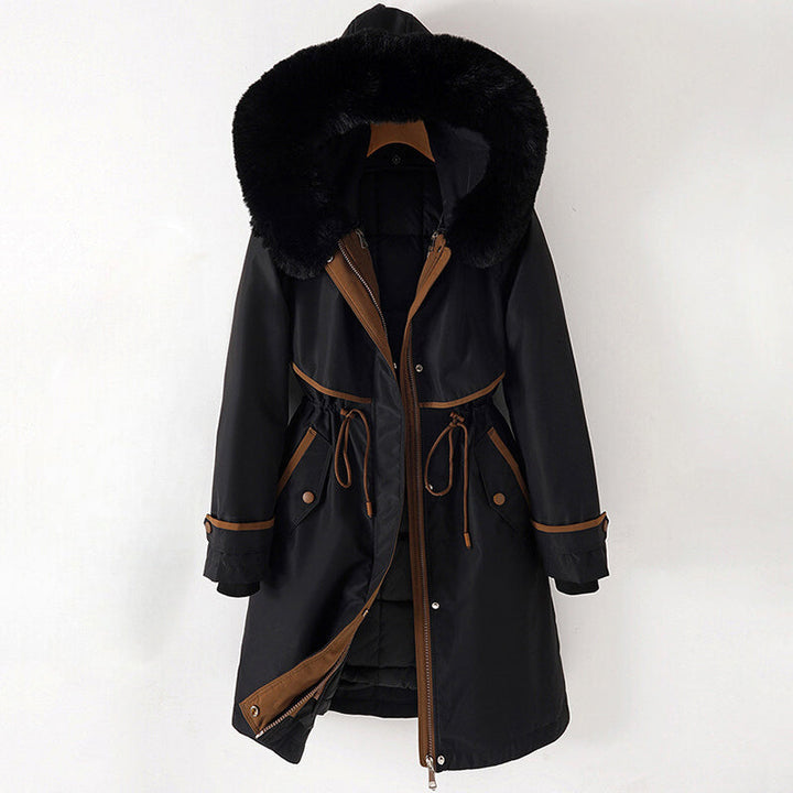 Ophelia long faux fur coat – image 3