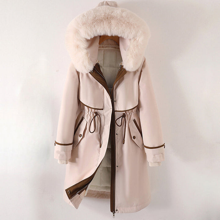 Ophelia long faux fur coat – image 2