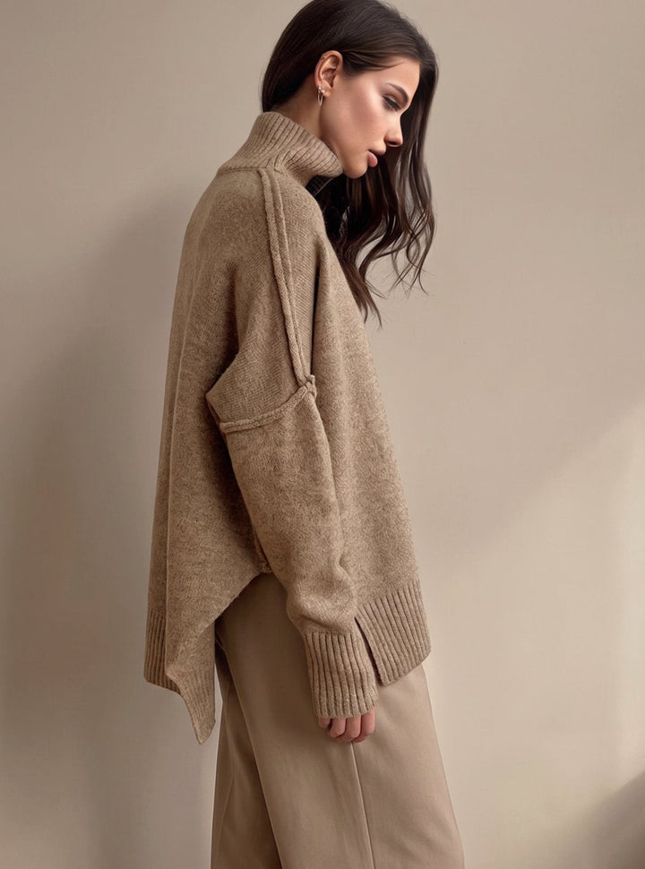 Clarisse oversized turtleneck lounge set – image 3