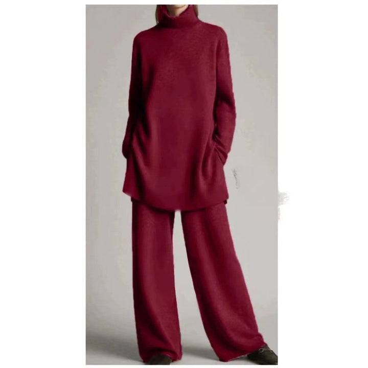 Aaliyah turtleneck knit pants set – image 5