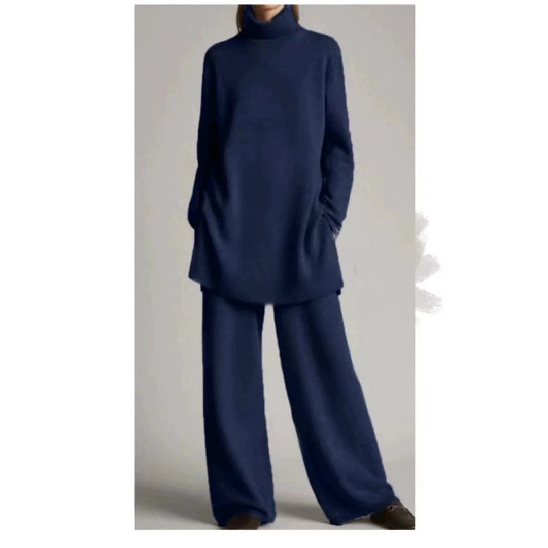 Aaliyah turtleneck knit pants set – image 6