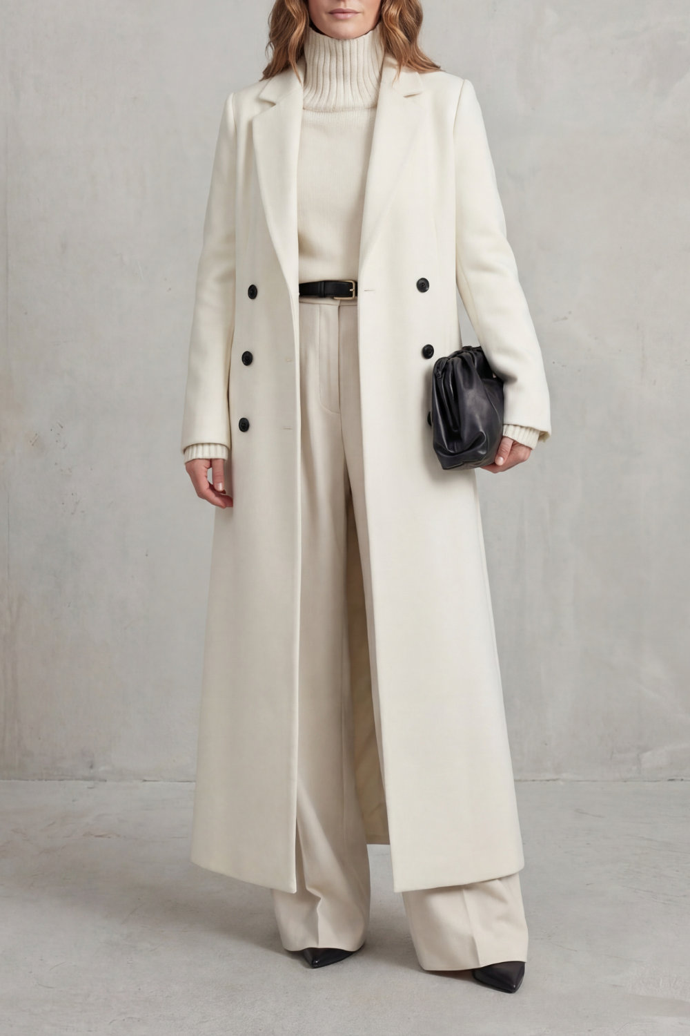 Gwen tailored long wool coat – image 13