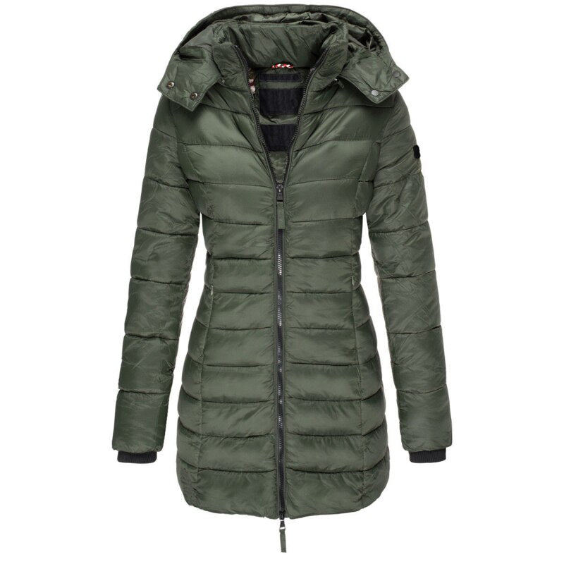 Magdalena quilted hooded winter jacket – image 4