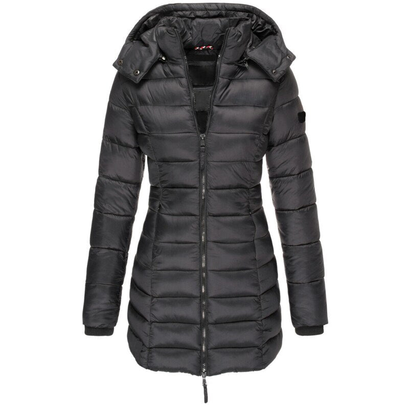 Magdalena quilted hooded winter jacket – image 5