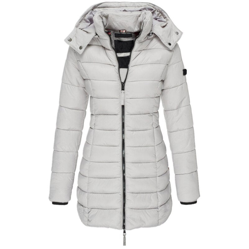 Magdalena quilted hooded winter jacket – image 7