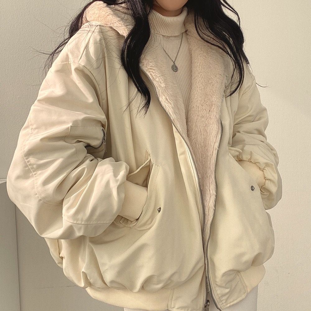 Perpetua reversible hooded fleece jacket – image 16