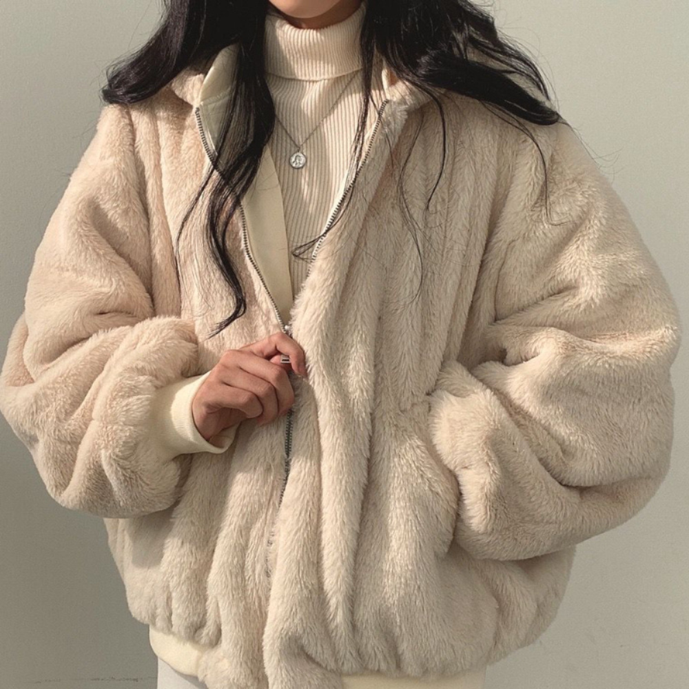 Perpetua reversible hooded fleece jacket – image 7