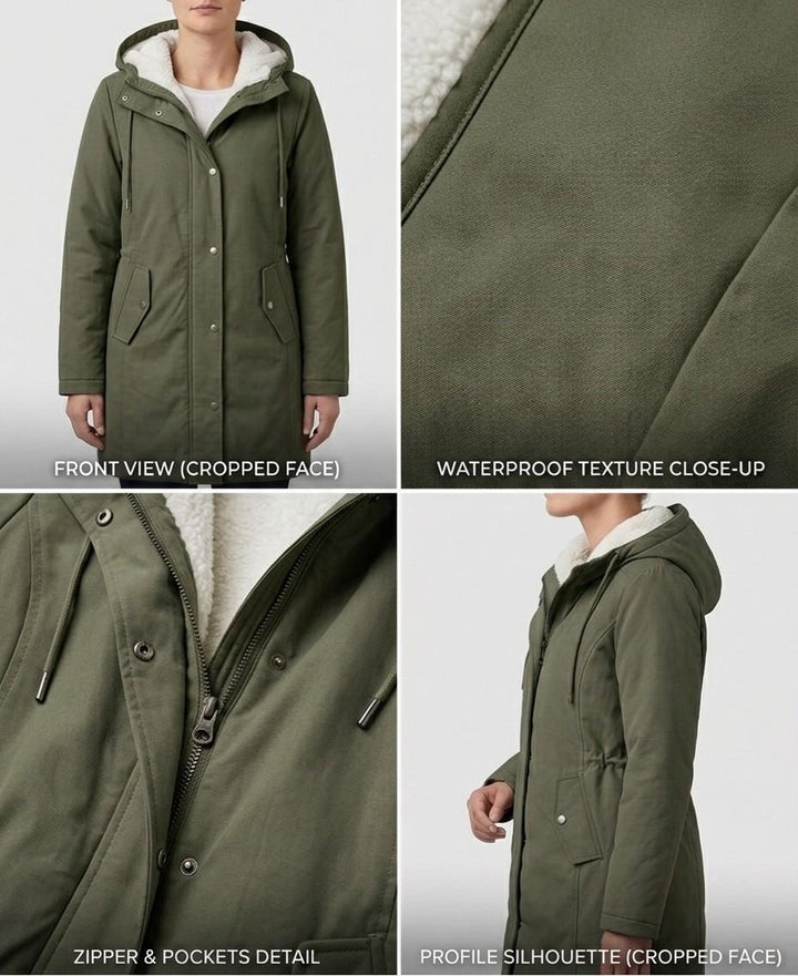 Aspen fleece lined winter parka – image 17