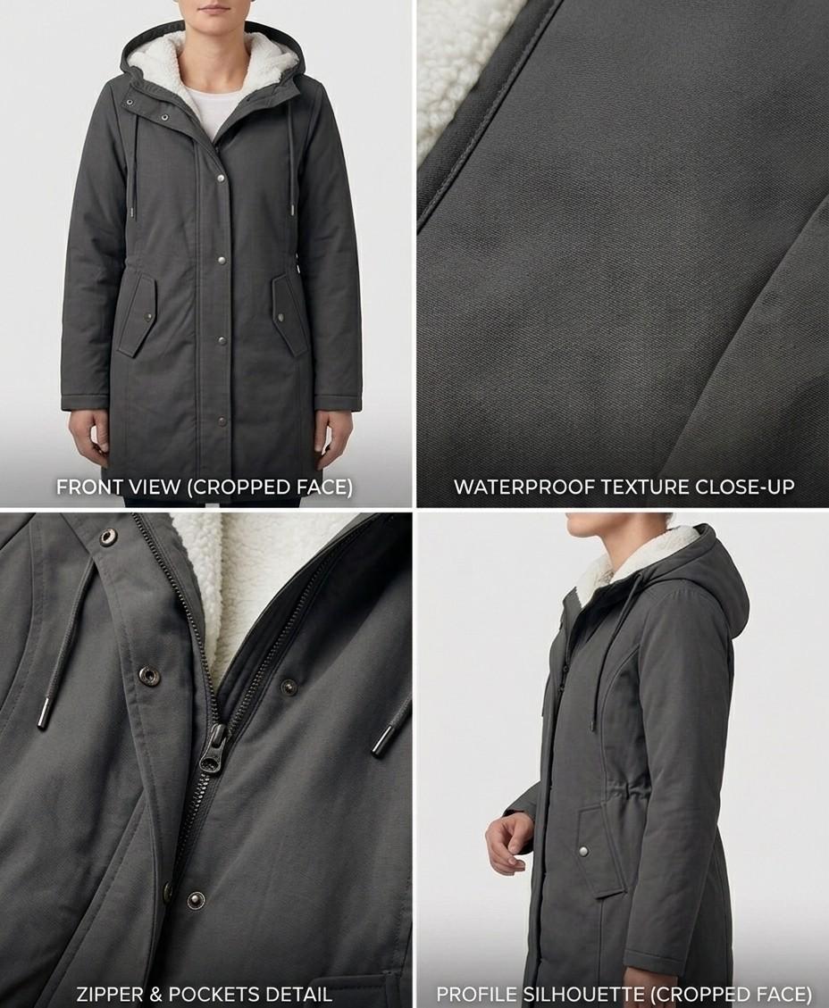 Aspen fleece lined winter parka – image 13