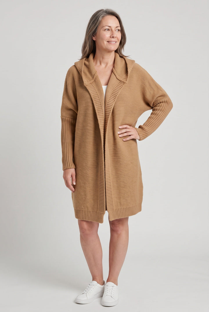 Frances longline open front cardigan – image 8