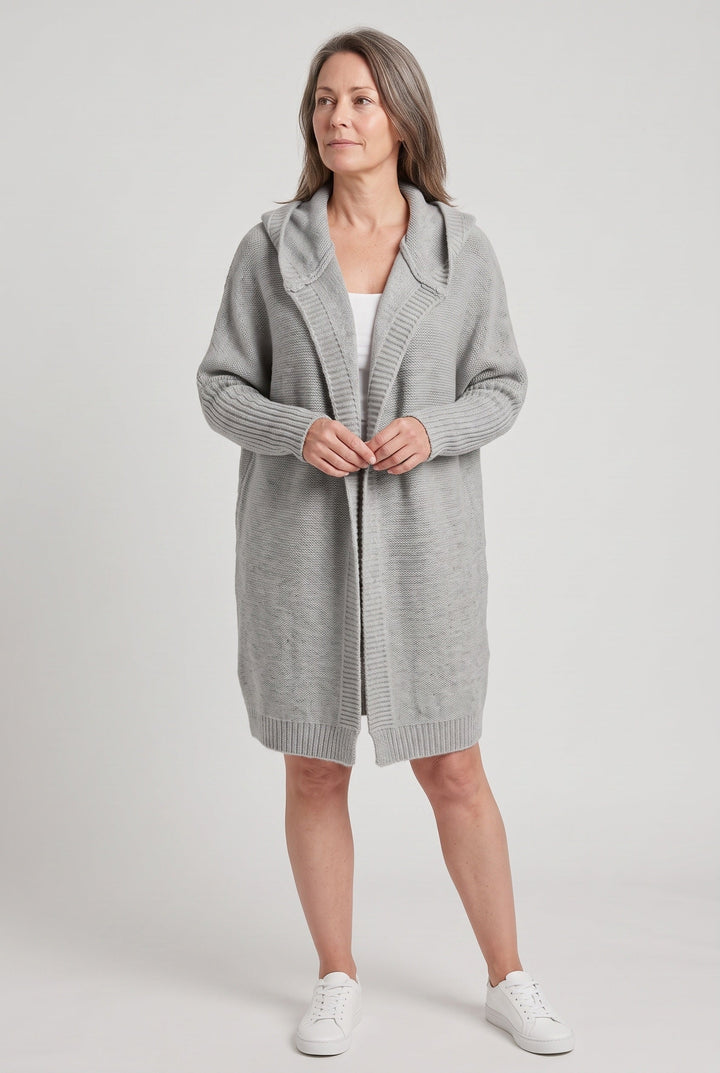 Frances longline open front cardigan – image 6
