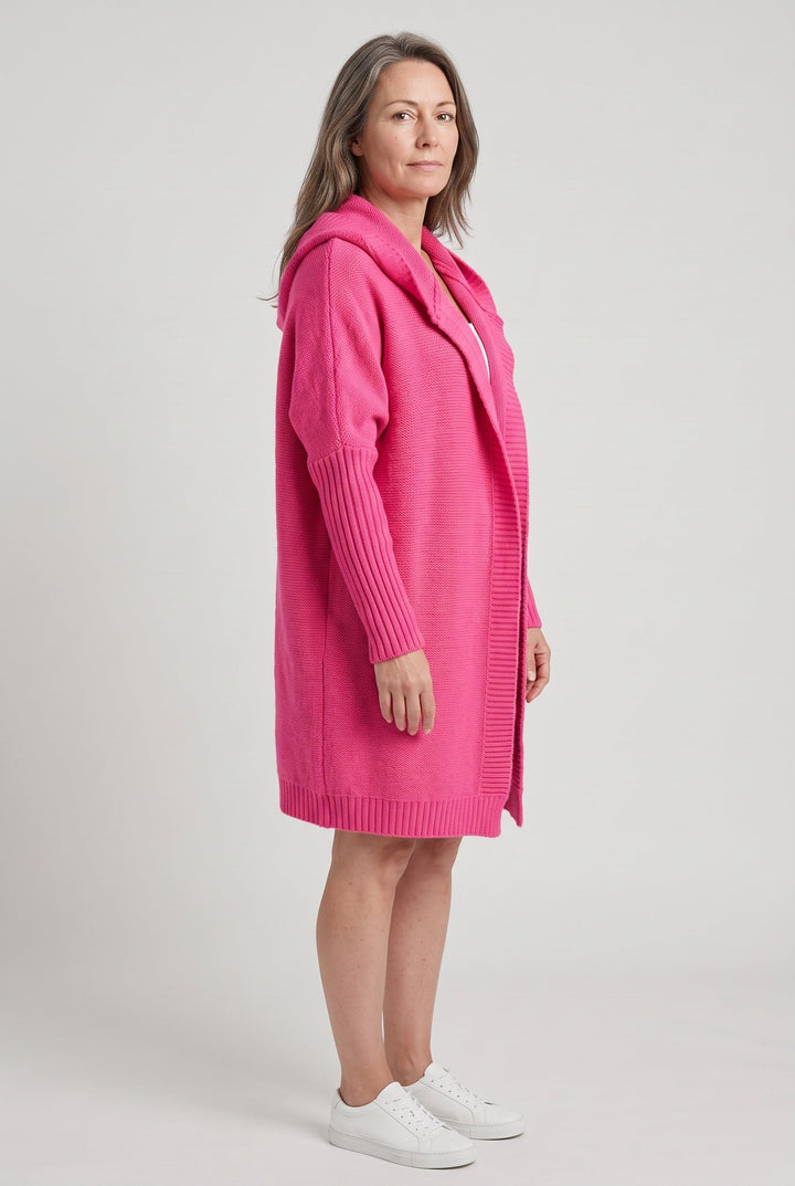 Frances longline open front cardigan – image 11