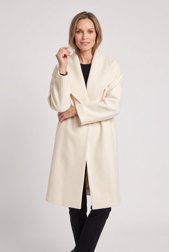 Aubrey oversized shawl collar coat – image 8
