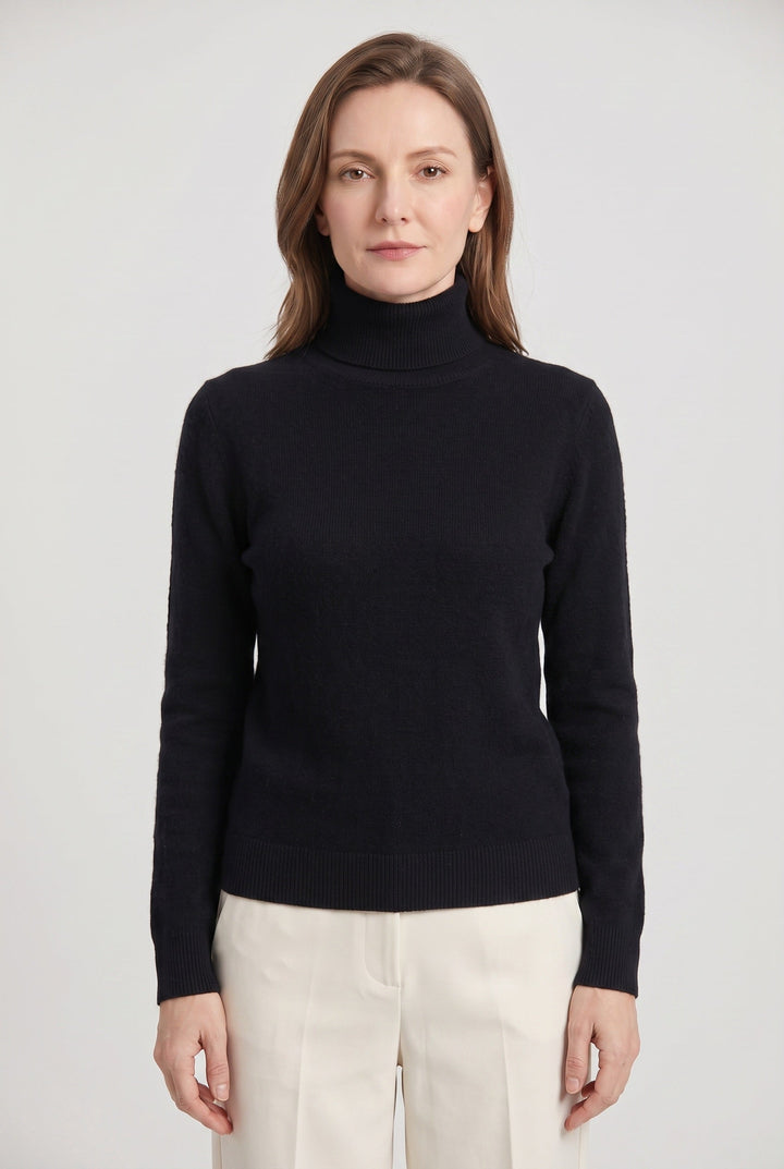 Riley ribbed turtleneck sweater