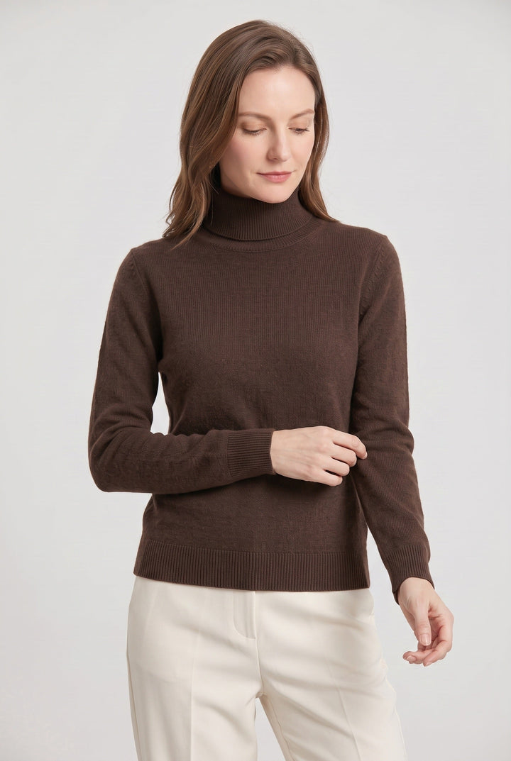 Riley ribbed turtleneck sweater – image 13